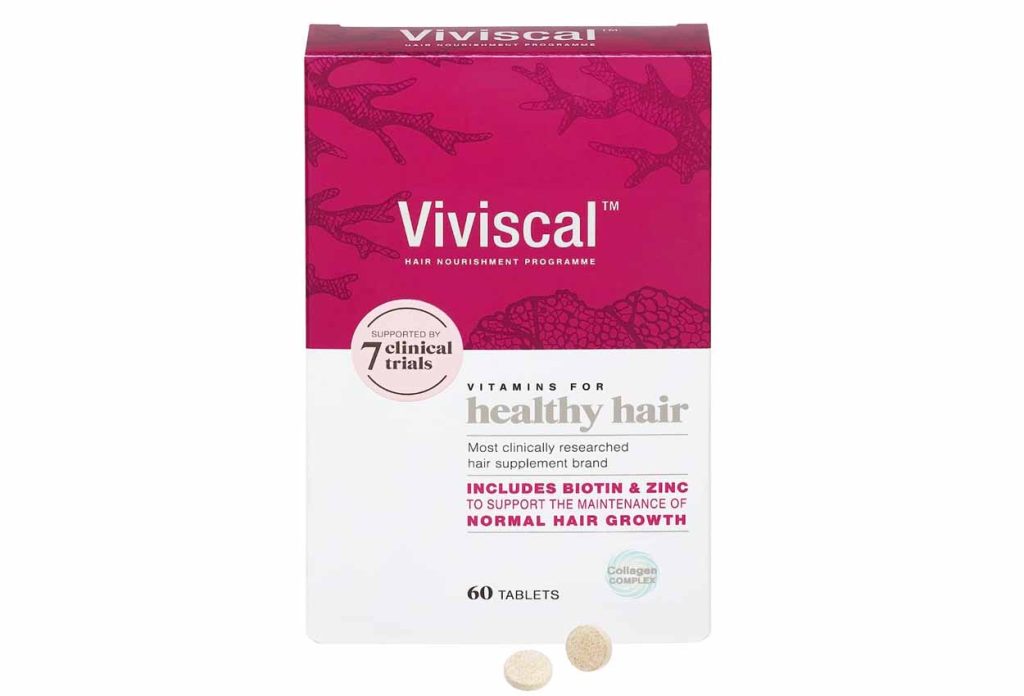 viviscal healthy hair suppliment - £50.50 from Amazon